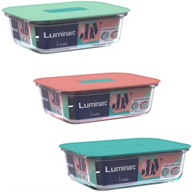 Lekdicht Bakje Glas Rechthoek of Vierkant Unique Box 530-1100 ml Rechthoek Luminarc