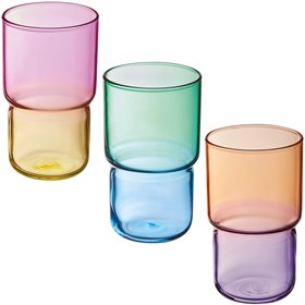 Gekleurd Glas Candy Mix Tumbler 320 ml Luminarc