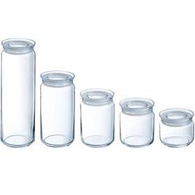 Glazen Voorraadpot 500 tot 2000 ml Luminarc