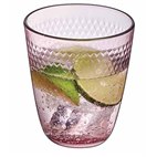 Set van 2 Gekleurd Glazen Pampille Color Tumbler 320 ml Mauve Luminarc