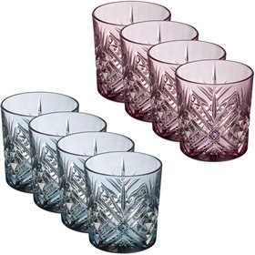 Set van 4 Gekleurde Glazen Salzburg Color Tumbler 300 ml Luminarc