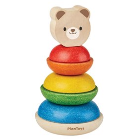 Houten Stapelringen Beer PlanToys
