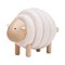 Houten Rijg en Leer Schaap Plantoys