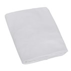 Sale 70x150 Hoeslaken Biologische Katoensatijn Wit Yumeko