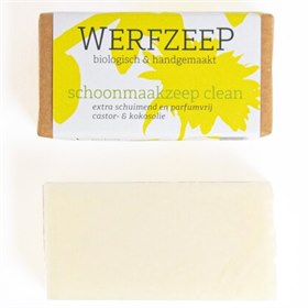 Schoonmaakzeep Clean zonder Palmolie Werfzeep