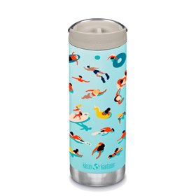 SALE Drinkbeker Lekdicht RVS TKWide Insulated Cafe Cap 473 ml Klean Kanteen