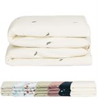 Kinderdekbedovertrek met Print Biologisch Katoensatijn Yumeko