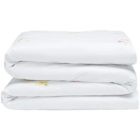 Kinderdekbedovertrek met Print Biologisch Katoensatijn Wild Flowers Yumeko