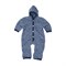 Sale Jumpsuit biologische wol en biokatoen Blauw 50-56 Cosilana