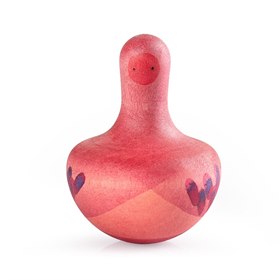 Grapat Grote Houten Tol Roze Grapat