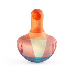 Grapat Grote Houten Tol Oranje Grapat