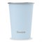 Enkelwandige Gekleurde Beker van gerecycled RVS 300 ml Pastel Blue Qwetch