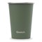 Enkelwandige Gekleurde Beker van gerecycled RVS 300 ml Khaki Qwetch