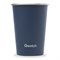 Enkelwandige Gekleurde Beker van gerecycled RVS 300 ml Night Blue Qwetch