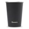 Enkelwandige Gekleurde Beker van gerecycled RVS 300 ml Black Qwetch