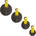 Oro Wolkorrel Dekwol van Schapenwol 2 Stuks OROwolkorrel