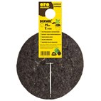 Oro Wolkorrel Dekwol van Schapenwol 2 Stuks 25 cm OROwolkorrel