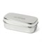 Kleine RVS Snackbox 12x6,5x4 Eco Brotbox