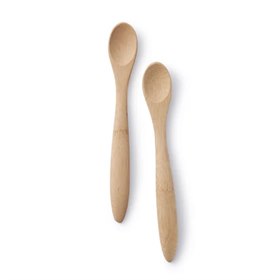 Babylepel  van Biologisch Bamboe Set van 2 Bambu