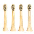 Bamboe Opzetborstels voor Philips Sonicare Elektrische Tandenborstel Set van 4 Bamboovement