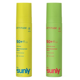 Sunly Kids Zonnebrand Spray SPF50 Nano-vrij 75 ml Attitude