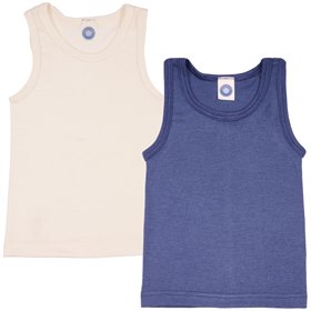 Hemdje Biologische Wol en Zijde Cosilana