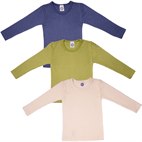 Longsleeve Biologische Wol en Zijde Cosilana