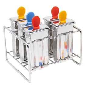 Tweedekans RVS IJsvormpjes Classic 90 ml Set van 5 Ecozoi