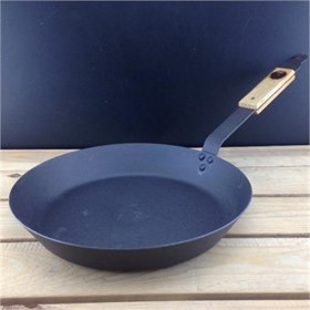 Tweedekans Koekenpan Plaatstaal Zonder Teflon 30 cm Netherton Foundry
