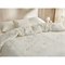 Dekbedovertrek Bio Katoen Satijn met Print 260x220 Warm White Sea Shell Yumeko