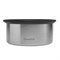 Lunchbox Rond van Gerecycled RVS en Siliconen Ring 15x6,5 Qwetch