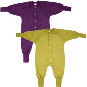 Sale Pyjama 1-delig zonder Voetjes Biologisch Wollen Badstof 104 Cosilana