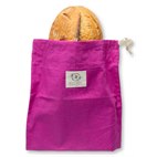 Broodzak om Brood Vers te Houden Herbruikbaar 38x30 Meadow Bee's Wrap