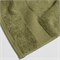 Grote Handdoeken Biologisch Katoen 70 x 140 cm Set van 2 Olive Green Yumeko