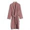 Sale Badjas Dames en Heren Mini Dots Biologisch Katoen Blush Rose XL Yumeko