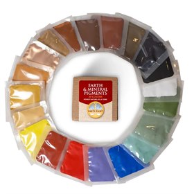 Sample Set Natuurlijk Verfpoeder 20 Kleuren Natural Earth Paint