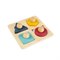 Dierenpuzzel voor Kinderen van Hout 4 Stukken Bigjigs