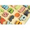 Letterpuzzel van Hout Pastel Kleur Bigjigs