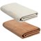 Strandhanddoek Biologisch Velours Katoen Seashell 86 x 140 cm Yumeko