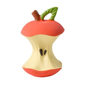 Natuurrubber Bijt- en Badspeeltje Fruit Pepa the Apple Oli&Carol