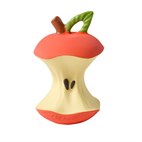 Natuurrubber Bijt- en Badspeeltje Fruit Pepa the Apple Oli&Carol