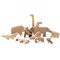 Eco Houten Jungledieren Puzzel Bajo