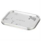 Deksel Ocean Edition voor Yogi Box+ RVS Lunchbox 16x12x6 Eco Brotbox