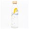 Sale Glazen Waterfles met Eco Print 700 ml Carry Bottles