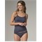 Sale Dameshemd Spaghettibandjes met Elastan Donkerblauw Comazo