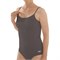 Sale Dameshemd Spaghettibandjes met Elastan Antraciet Comazo