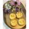 Handgemaakte Bijenwaskaarsjes Bloemenfeestje 4 stuks De Muisjes