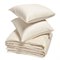 Sale 140x220 Dekbedovertrek Biologisch Katoensatijn Naturel Yumeko
