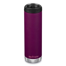 Tweedekans Thermosfles Lekdicht RVS TKWide Cafe Cap 590 ml Purple Potion Klean Kanteen