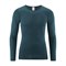 Sale Shirt Lange Mouw Bio Wol Zijde Man Petrol 5 Living Crafts